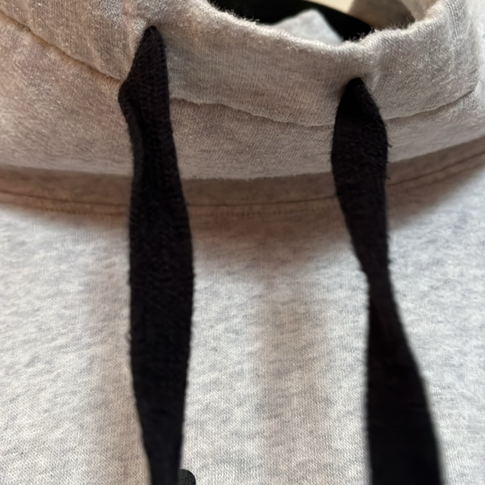 Victoria's Secret PINK Everyday Lounge COWL Neck Sweatshirt Heather Grey XXL - Picture 8 of 16